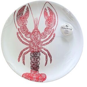 NWT Tommy Bahama Lobster 16” Inches Serving Platters Set of 2 In Sealed Package